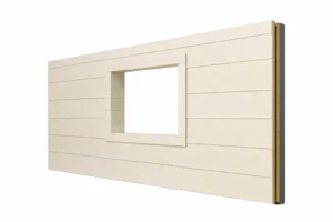 Fibercement Fugalı Ahşap Desen Görünümü görseli