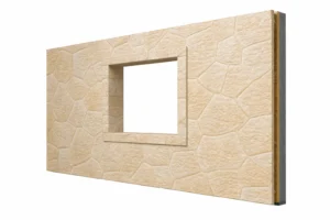 Fibercement Estetik Örme Taş Görünümü görseli